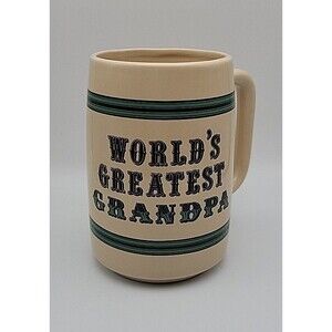 Vintage Russ World's Greatest Grandpa Coffee, Tea, Mug, Stein, Father's Day